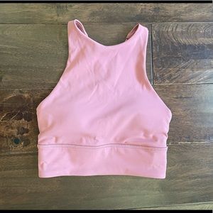 Lululemon Energy Bra High Neck Longline Rib